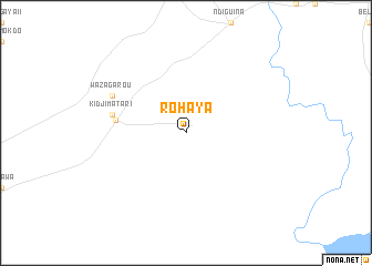 map of Rohaya