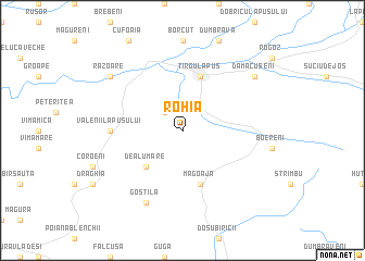 map of Rohia