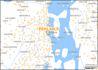 map of Rohīlwāla