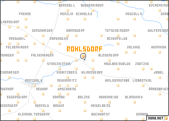 map of Rohlsdorf