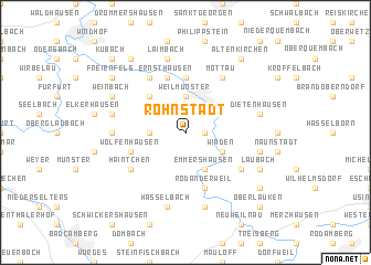 map of Rohnstadt