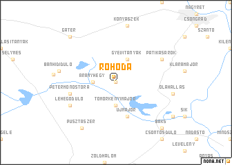 map of Rohoda