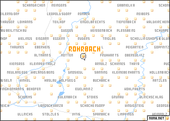 map of Rohrbach