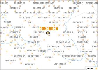 map of Rohrbach