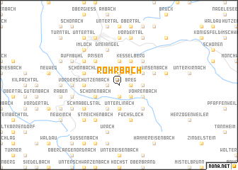 map of Rohrbach