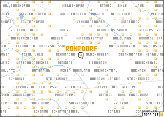 map of Rohrdorf