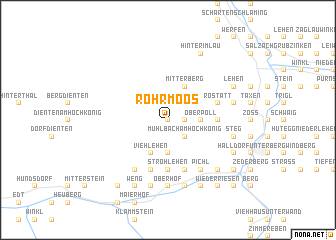 map of Rohrmoos