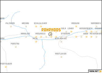 map of Rohrmoos