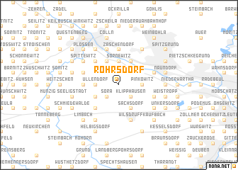 map of Röhrsdorf