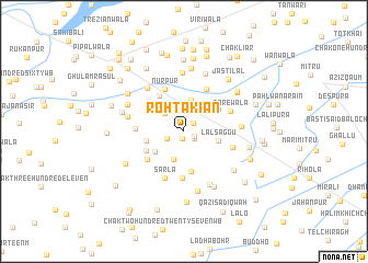 map of Rohtakiān