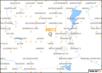map of Roitz