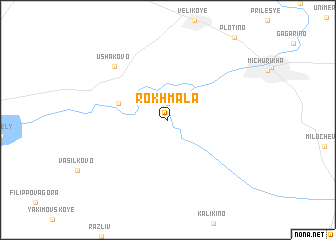 map of Rokhmala