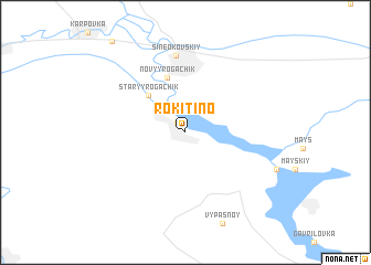 map of Rokitino