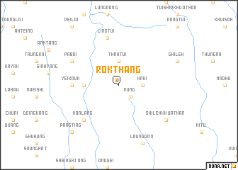 map of Rokthang