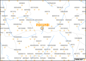 map of Rokumbi