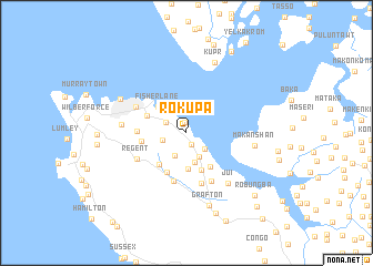 map of Rokupa