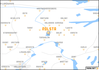 map of Rolsta