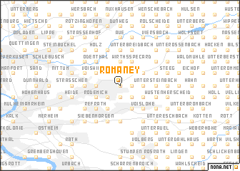 map of Romaney