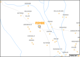 map of Rombe