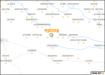 map of Romîna