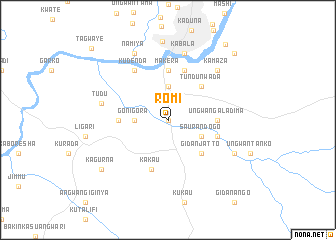 map of Romi
