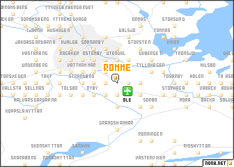 map of Romme