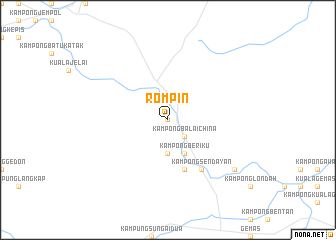 map of Rompin