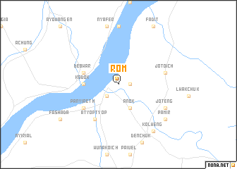 map of Rom