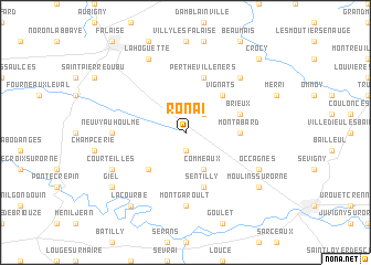 map of Rônai