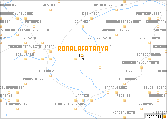 map of Rónalápatanya