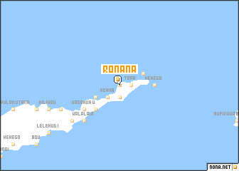 map of Ronana