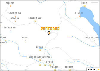 map of Roncador
