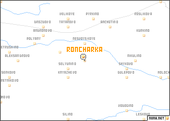 map of Roncharka