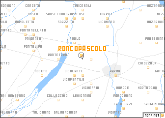 map of Roncopascolo