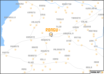 map of Rõngu