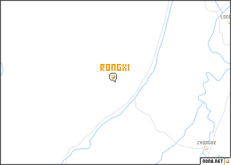 map of Rongxi