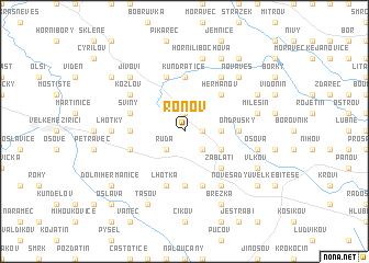 map of Ronov