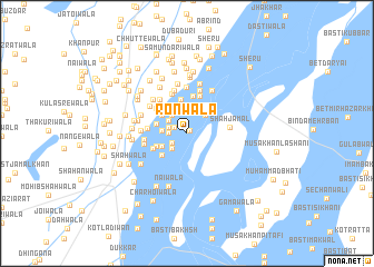 map of Ronwāla