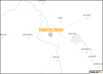 map of Rooks Creek