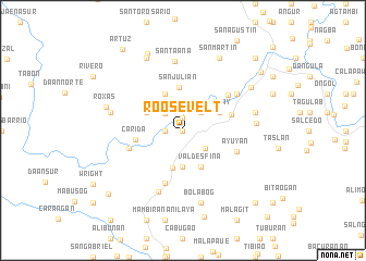 map of Roosevelt