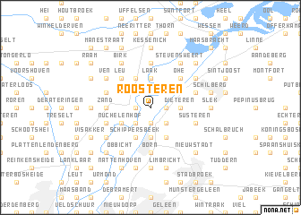 map of Roosteren