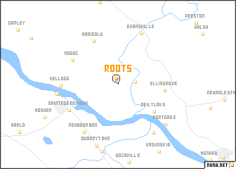 map of Roots