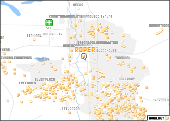 map of Roper