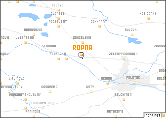 map of Ropna