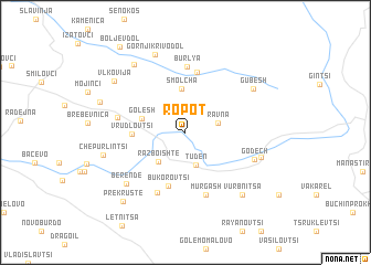 map of Ropot