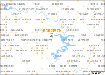 map of Röppisch