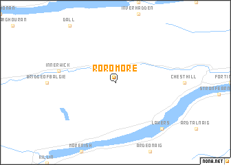 map of Roromore