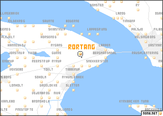 map of Rørtang