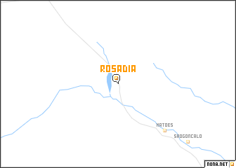 map of Rosadia
