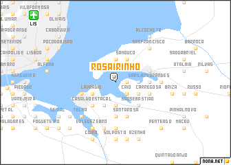 map of Rosairinho